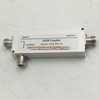 High Quality 400~500MHz UHF Directional Coupler with N-Female connectors