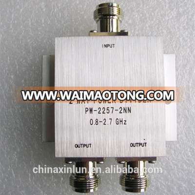 High Quality 800-2700MHz 2 way Power Splitter/Divider