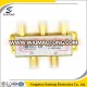 4 Way Satellite TV Splitter 5-2500mhz CATV Splitter with Gold Plating