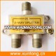 2 way fiber optic splitter CATV RF Splitter 2 way splitter